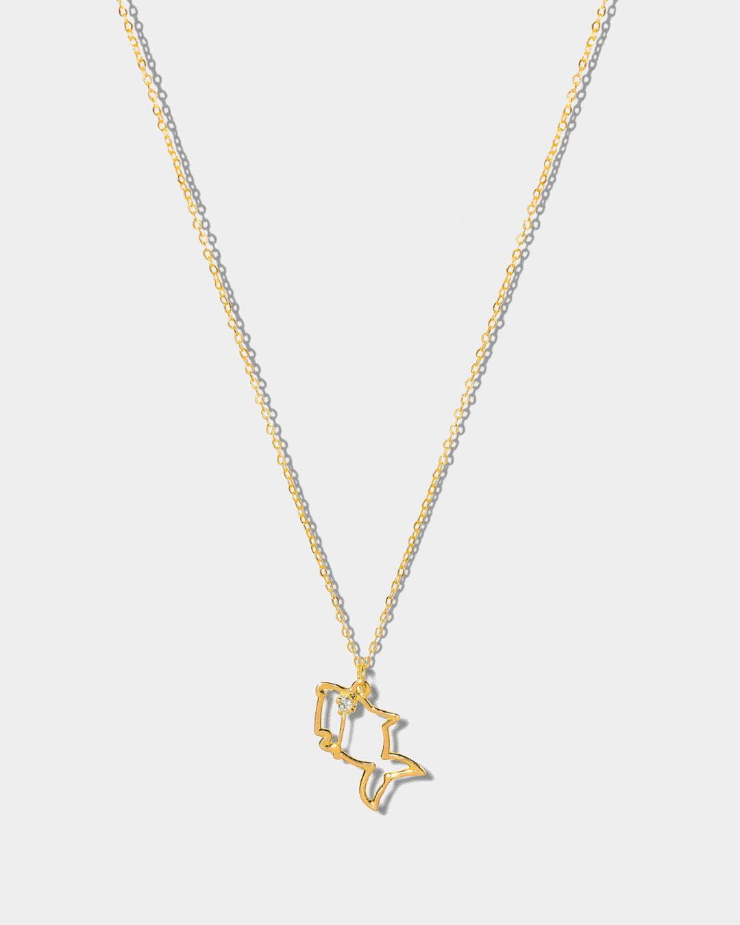 Minimal Fish Necklace - Image 2