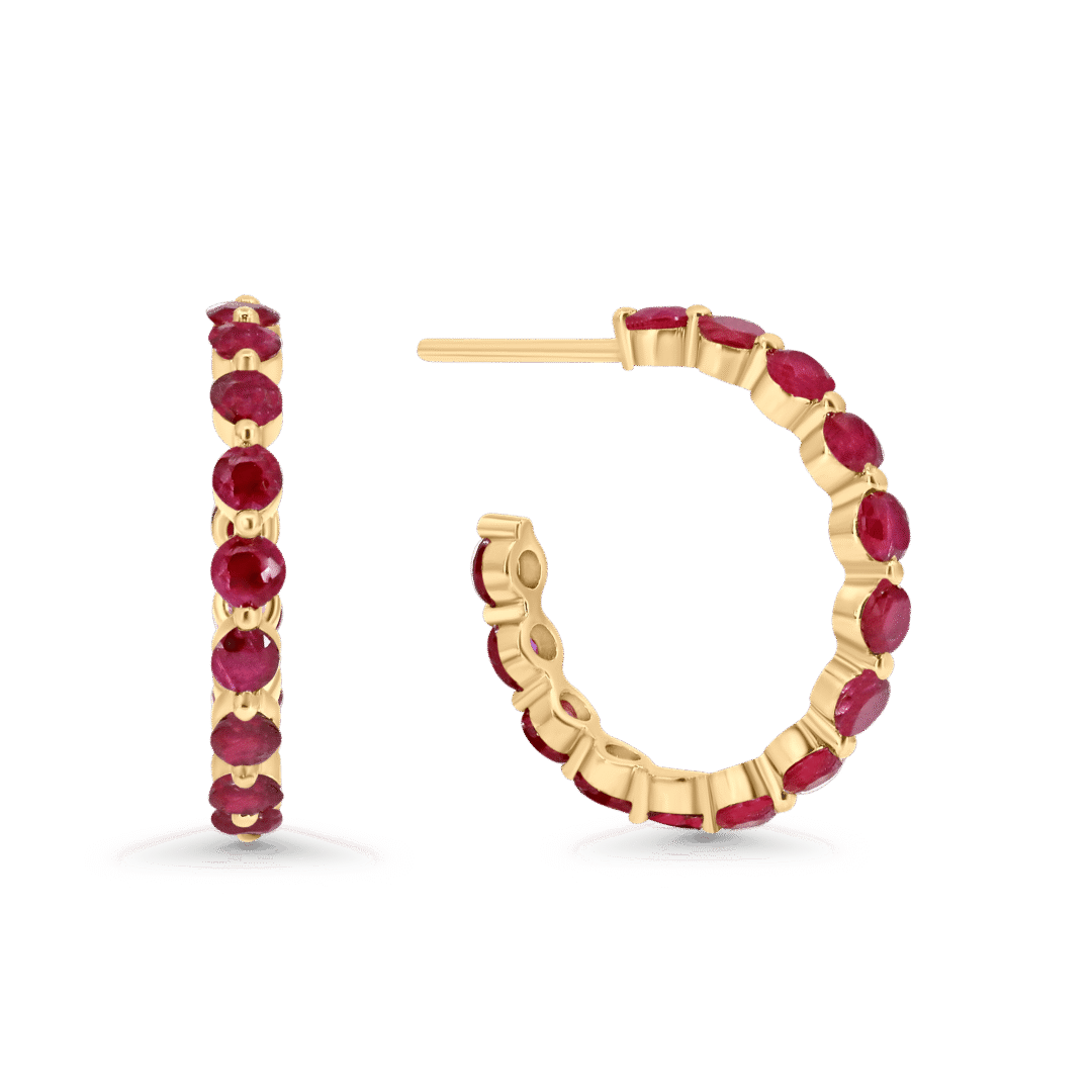Rouge Carousel Earrings