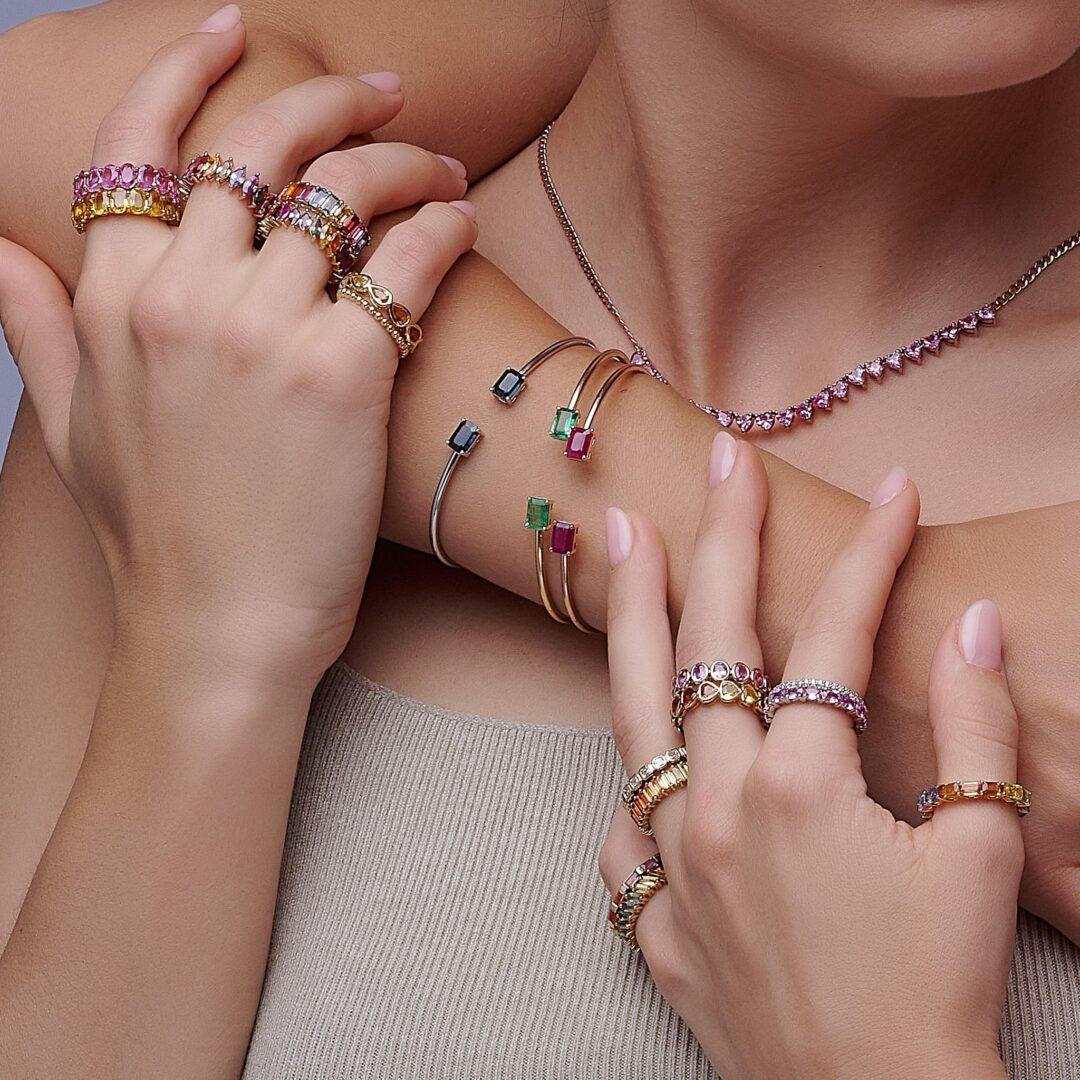 ⁦Pink Serenity Necklace⁩ - الصورة ⁦3⁩