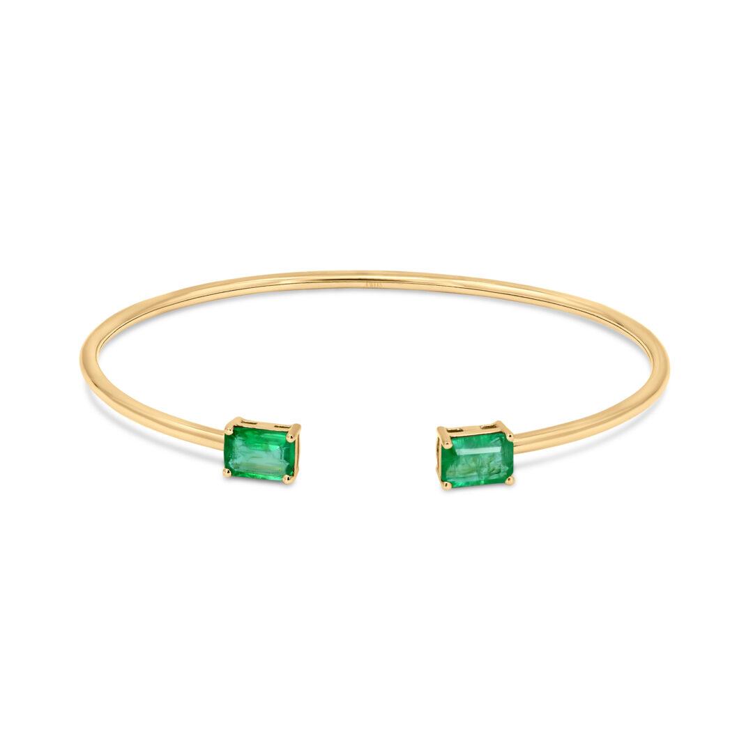 Emerald Dainty Cuff
