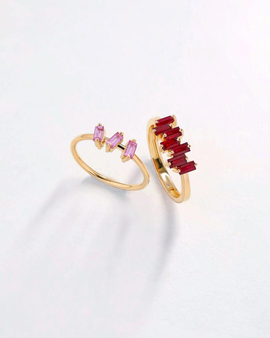 Regal Ruby Crown Ring - Image 3