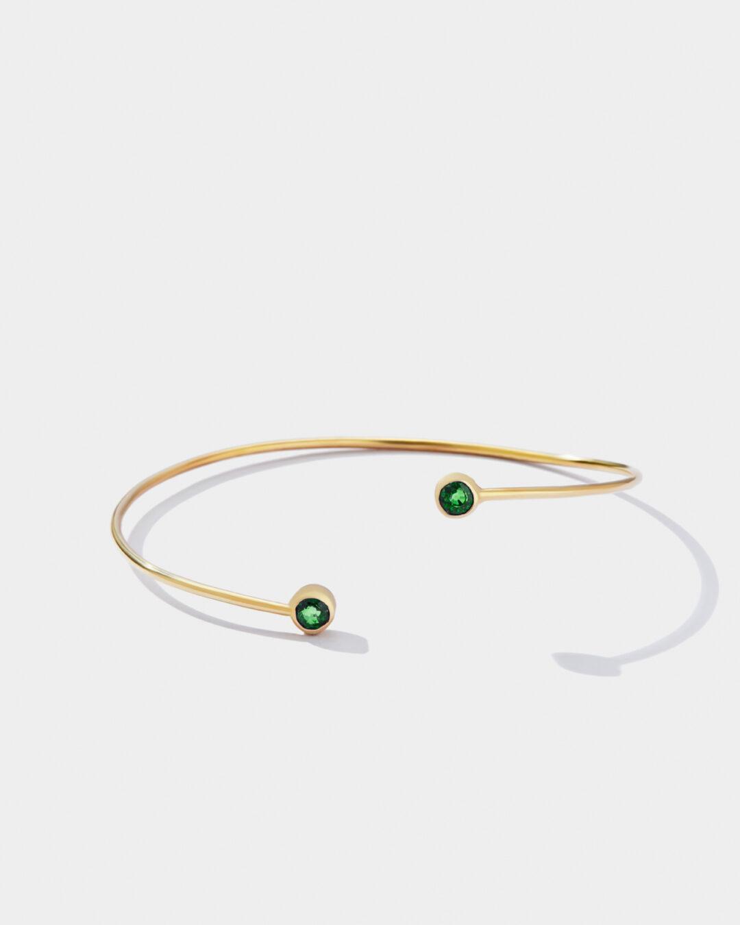 Gemini Bracelet (GREEN EMERALD) - Image 2