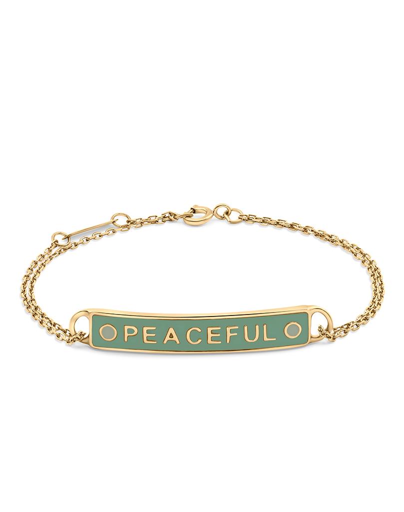 Peaceful Bracelet (Enamel)