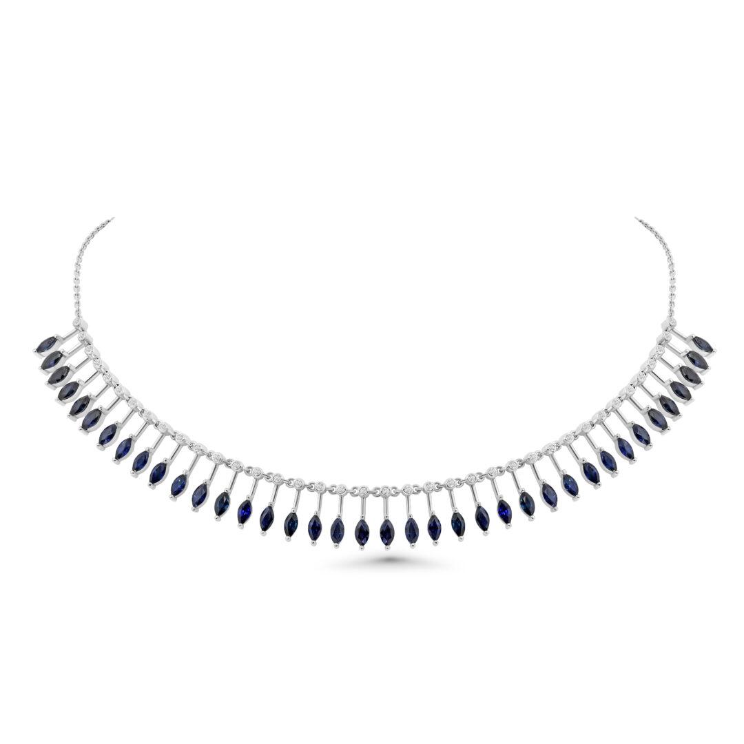 Cascade Sapphire Necklace