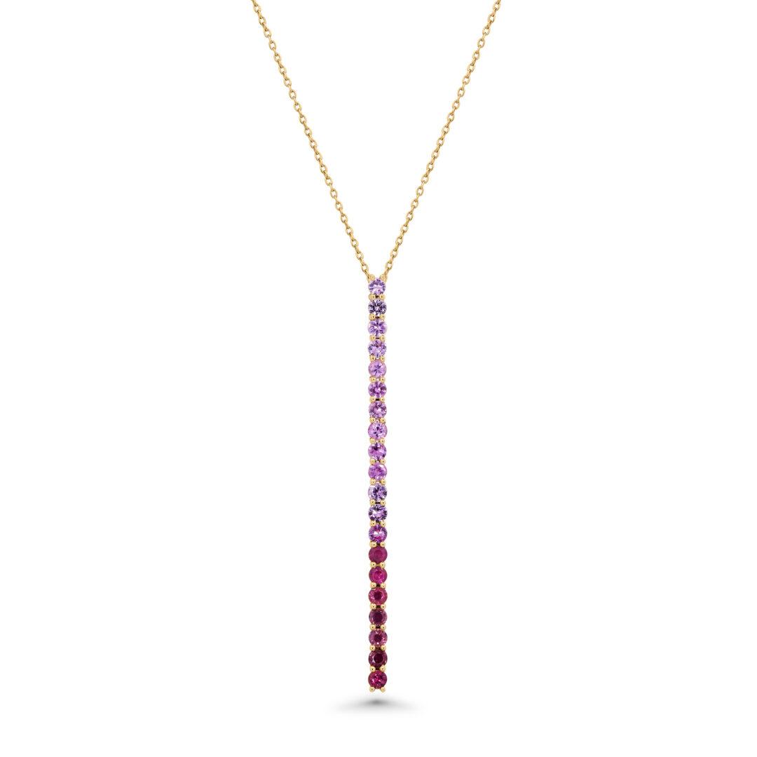 Kaleidoscope Sapphire Necklace