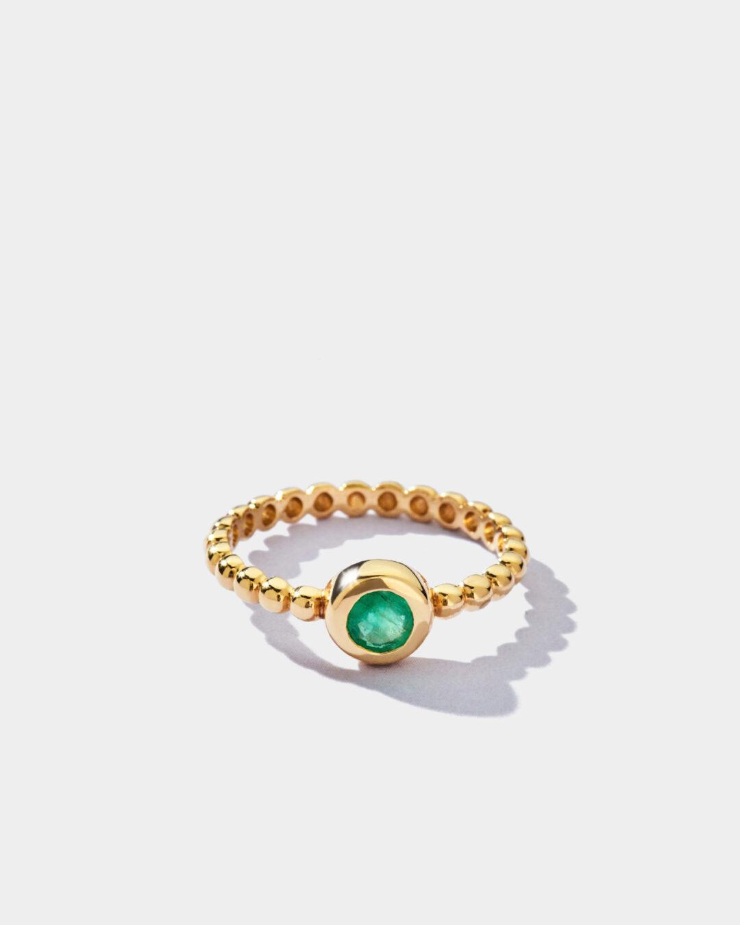 ⁦Supernova Ring (GREEN EMERALD)⁩ - الصورة ⁦2⁩