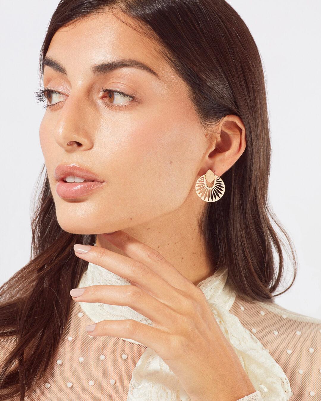 Sun Halo Earrings - Image 2