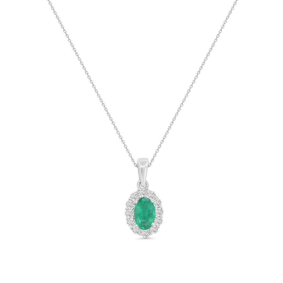 Verdant Halo Pendant