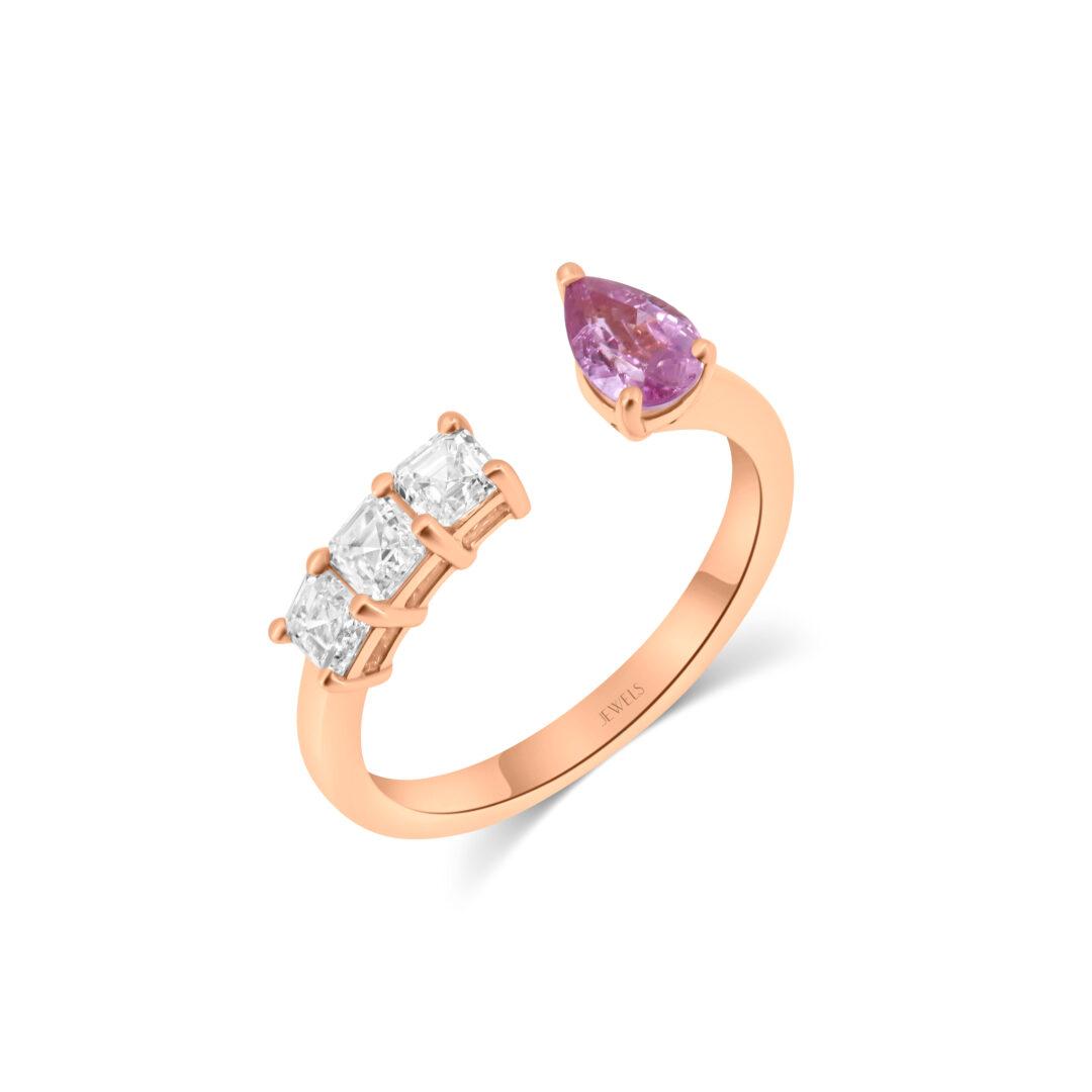 Blush Frost Ring