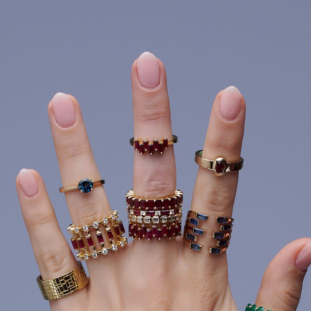 Regal Ruby Crown Ring - Image 2