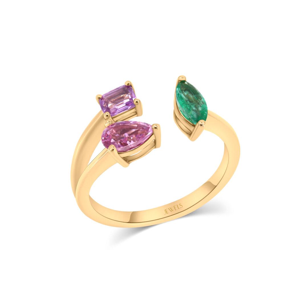Trio Glow Ring