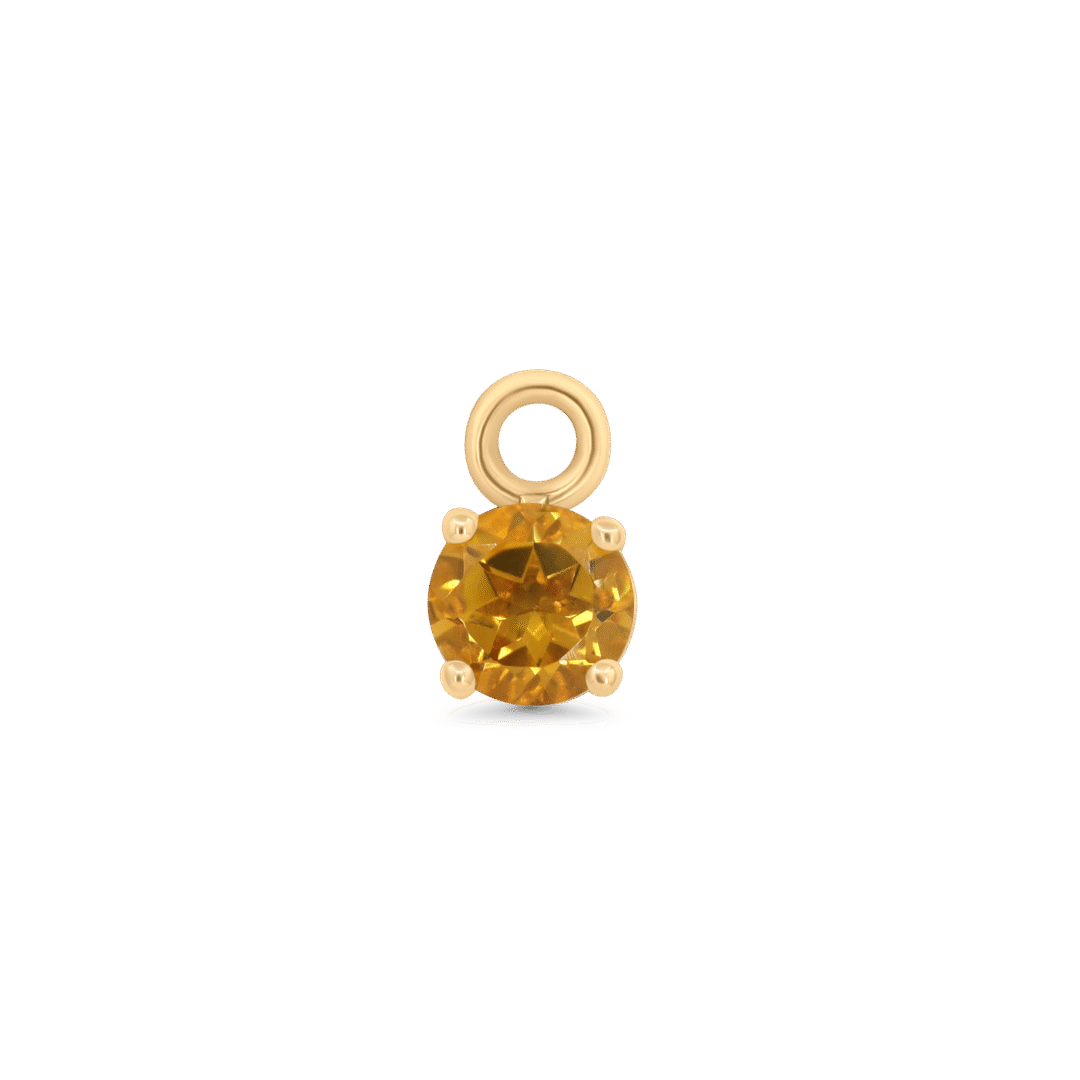 Glow Citrine Charm