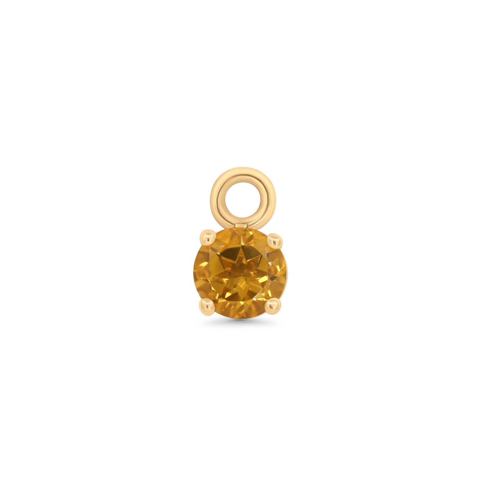 Glow Citrine Charm