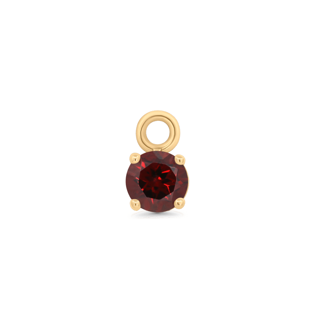 Glow Garnet Charm