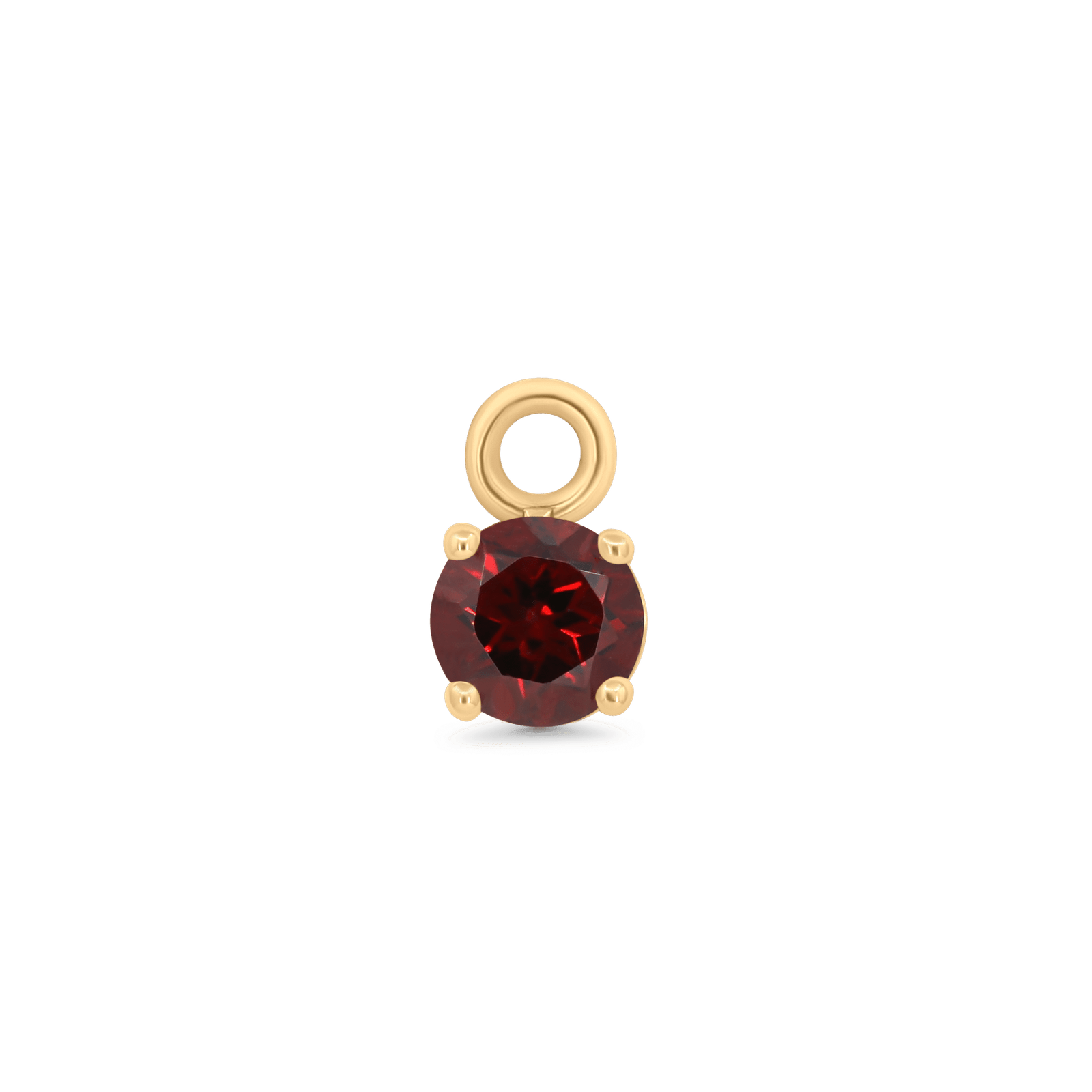 Glow Garnet Charm