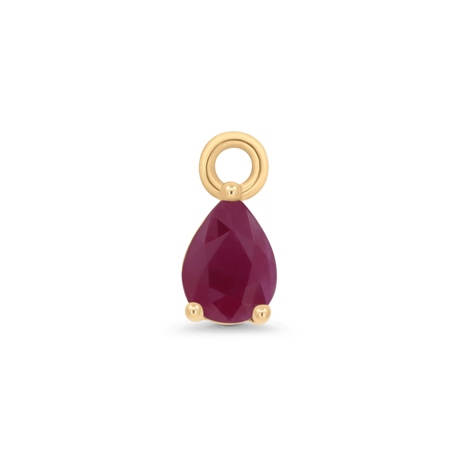 Crimson Drop Charm