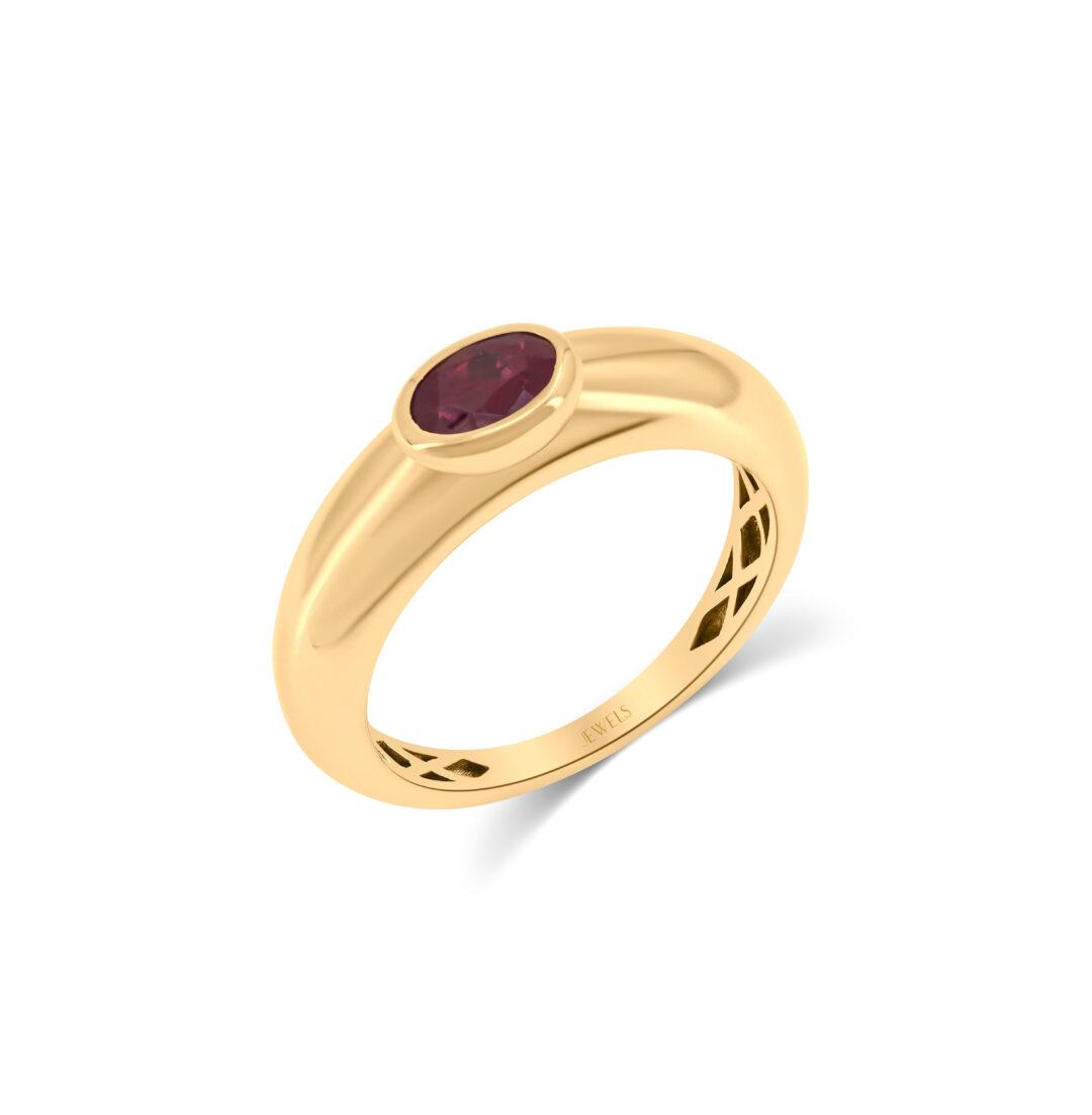 Ruby Flame Ring
