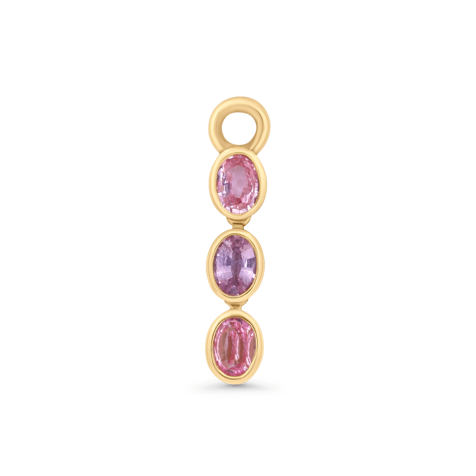 Pink Sapphire Cascade Pendant