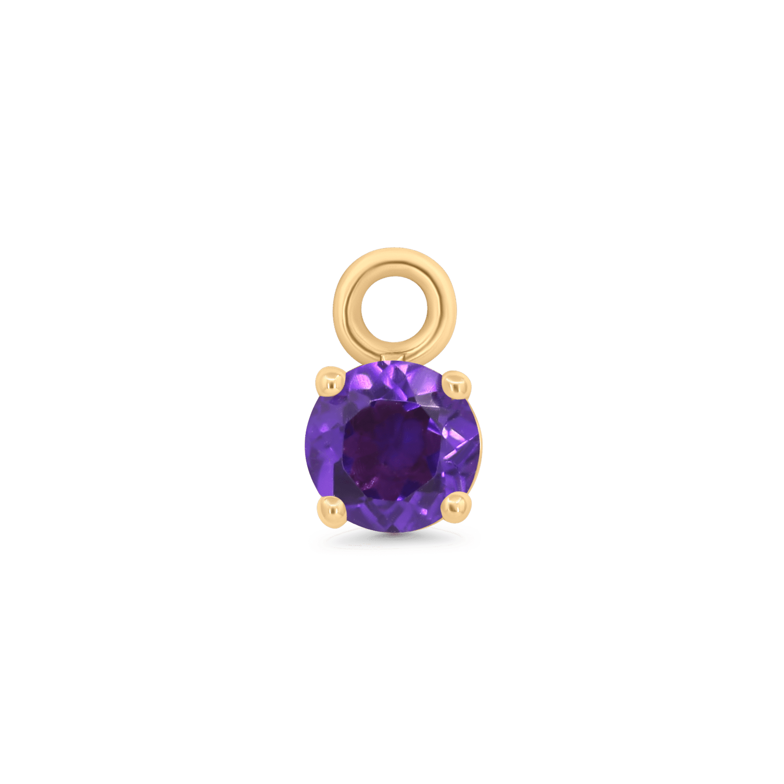 Glow Amethyst Charm