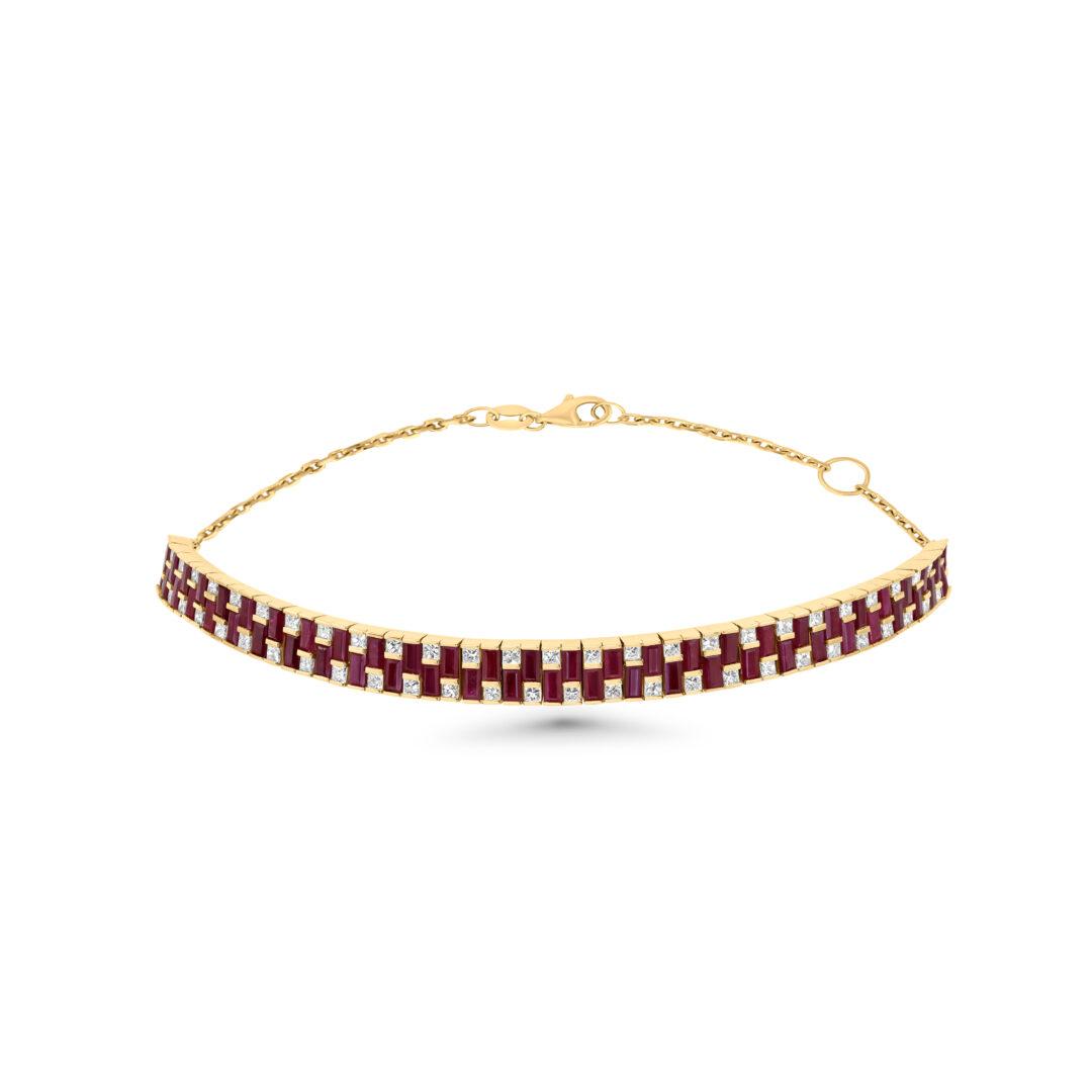 Ruby Rhythm Necklace