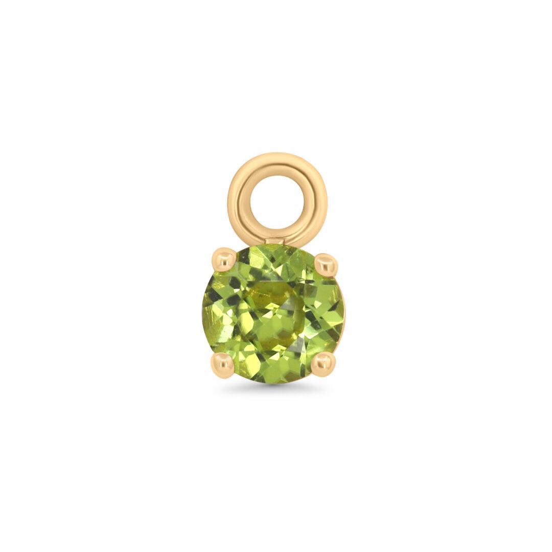 Glow Peridot Charm