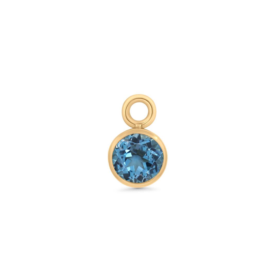 Orbit Topaz Charm