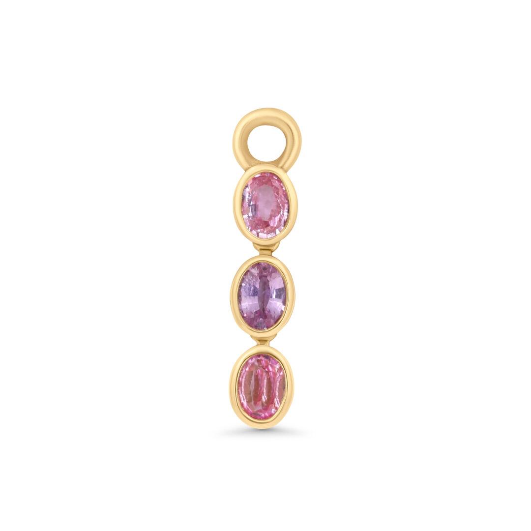 Pink Sapphire Cascade Pendant