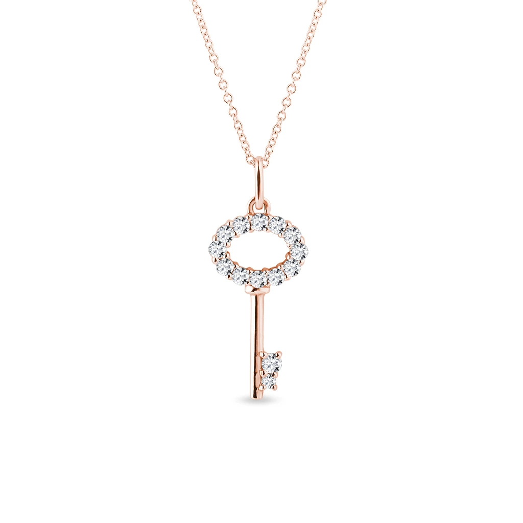 Shimmering Key Pendant