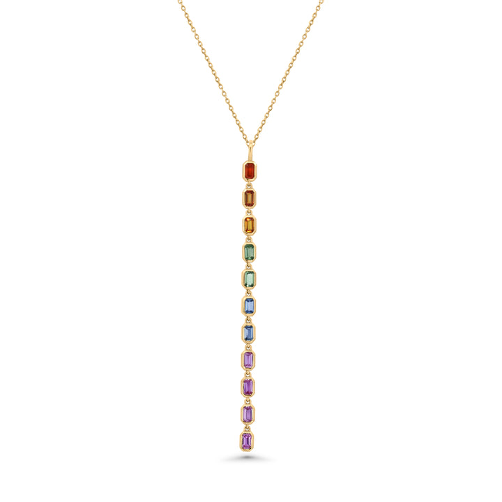 Sapphire Spectrum Necklace