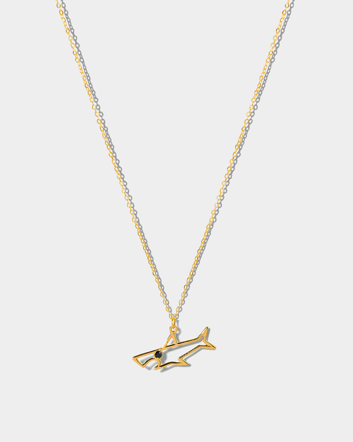 Shark Minimal Necklace