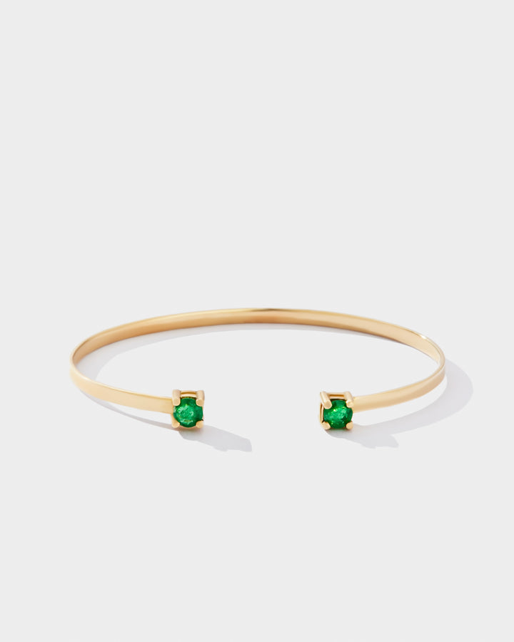 TWIN GEMSTONE BANGLE