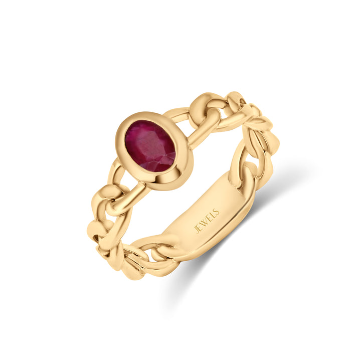 Ruby Rendezvous Ring (Ruby, 18K Gold)