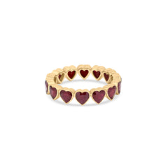 Ruby Hearstring Ring