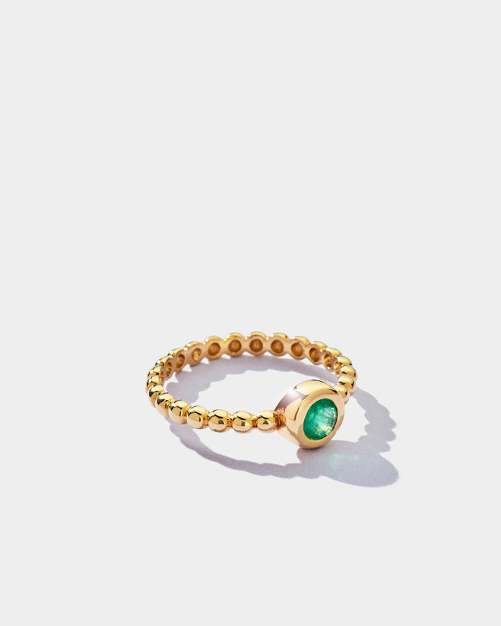 Supernova Ring (GREEN EMERALD)