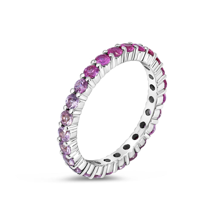 Magenta Melody Ring