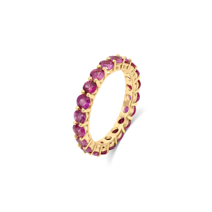 Pink Passion Eternity Ring