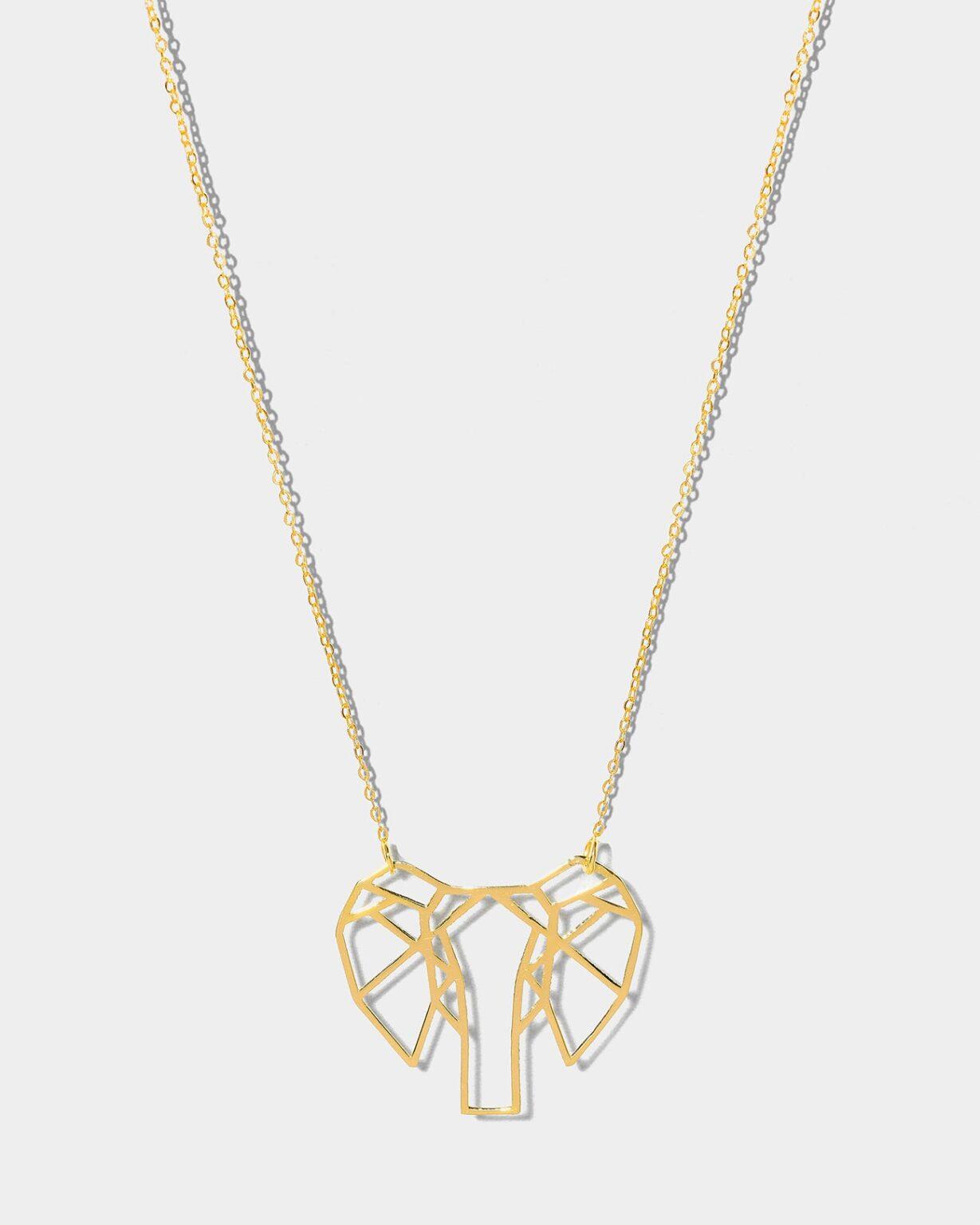 Elephant Face necklace