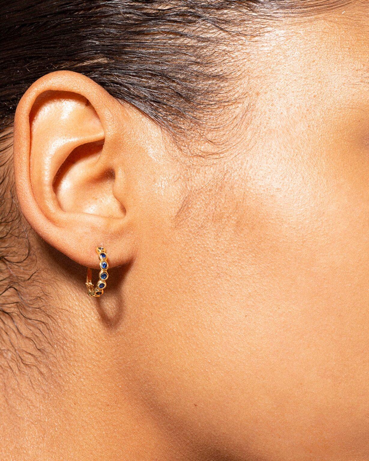 Sapphire Earring (Single Earring) - Image 2