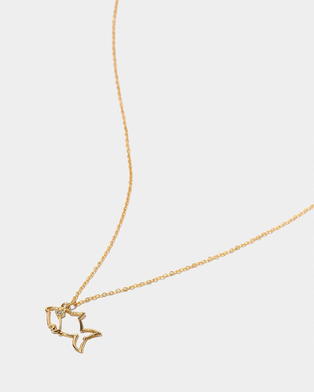 Minimal Fish Necklace