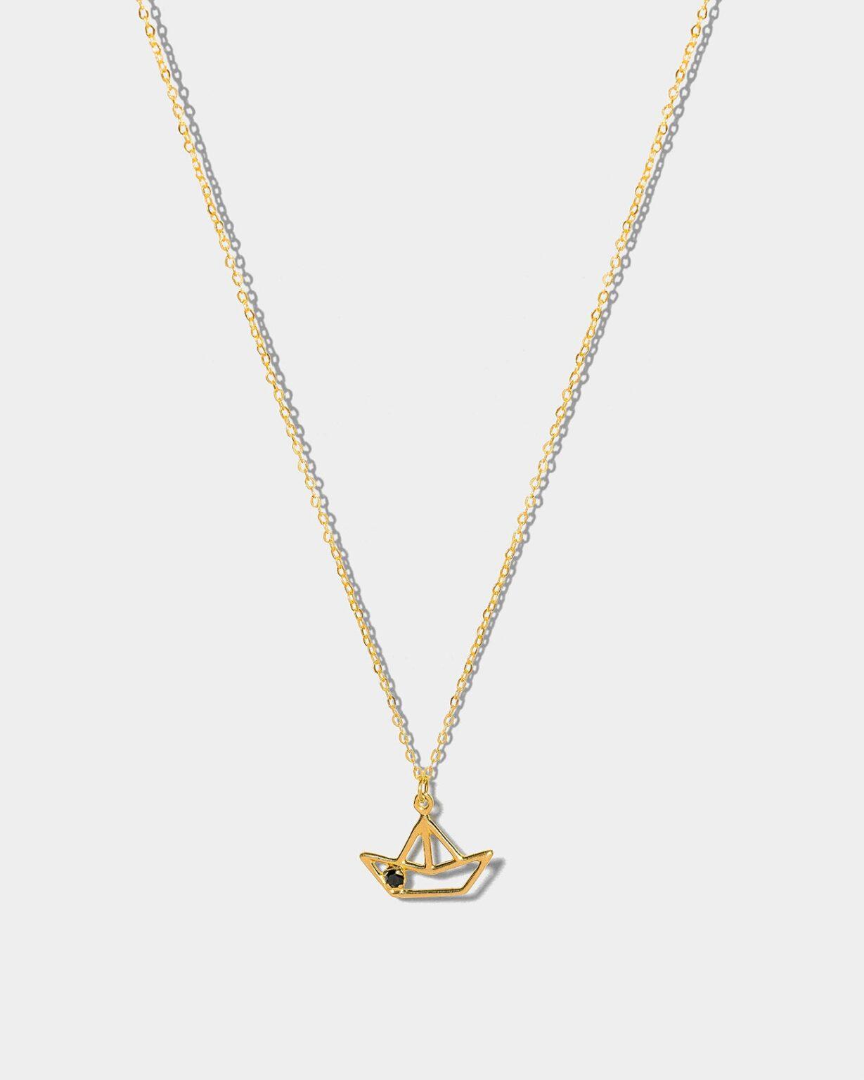 Boat Minimal Necklace - Image 2