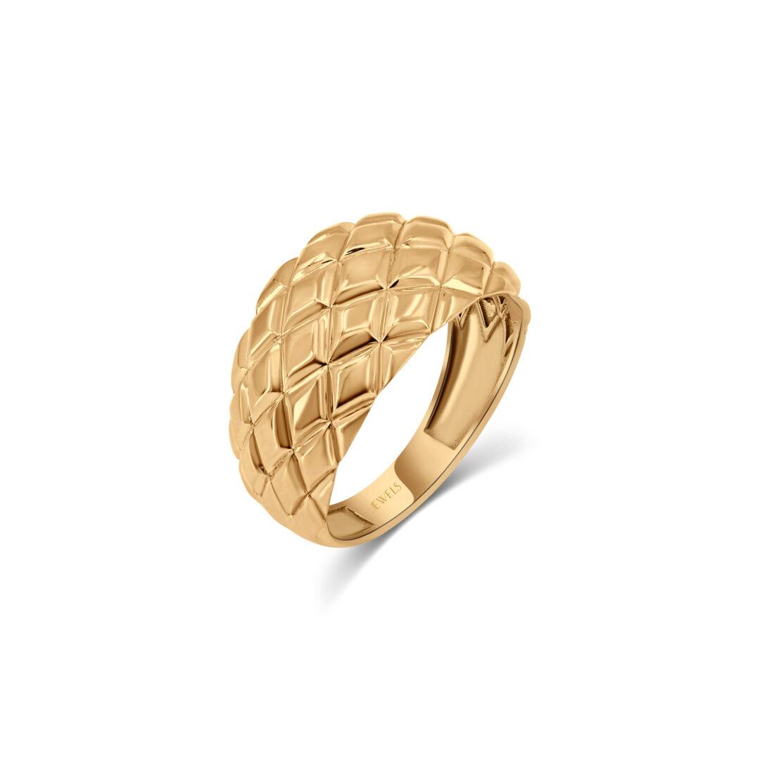 The Ribbed Mesh Ring