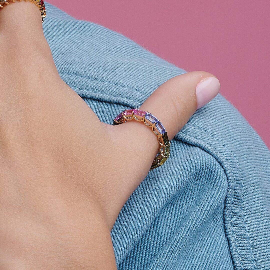 Prism Eternity Ring - Image 2