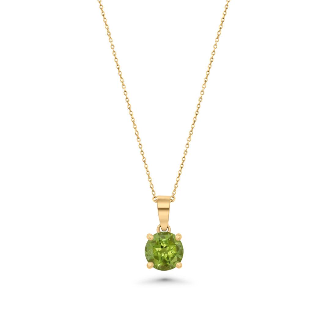 Olive Oasis Peridot Pendant