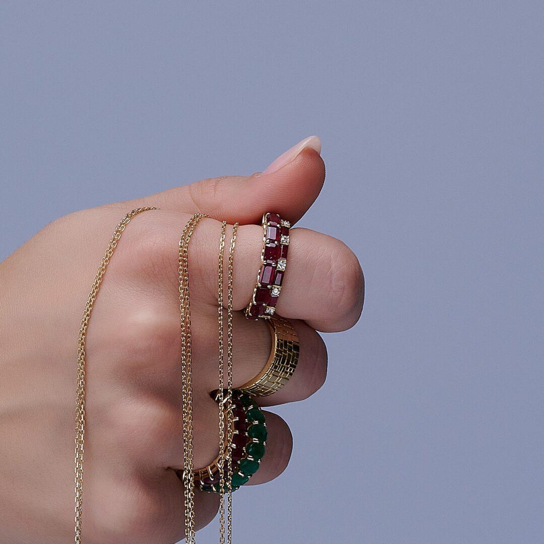 ⁦Ravishing Ruby Ring⁩ - الصورة ⁦2⁩