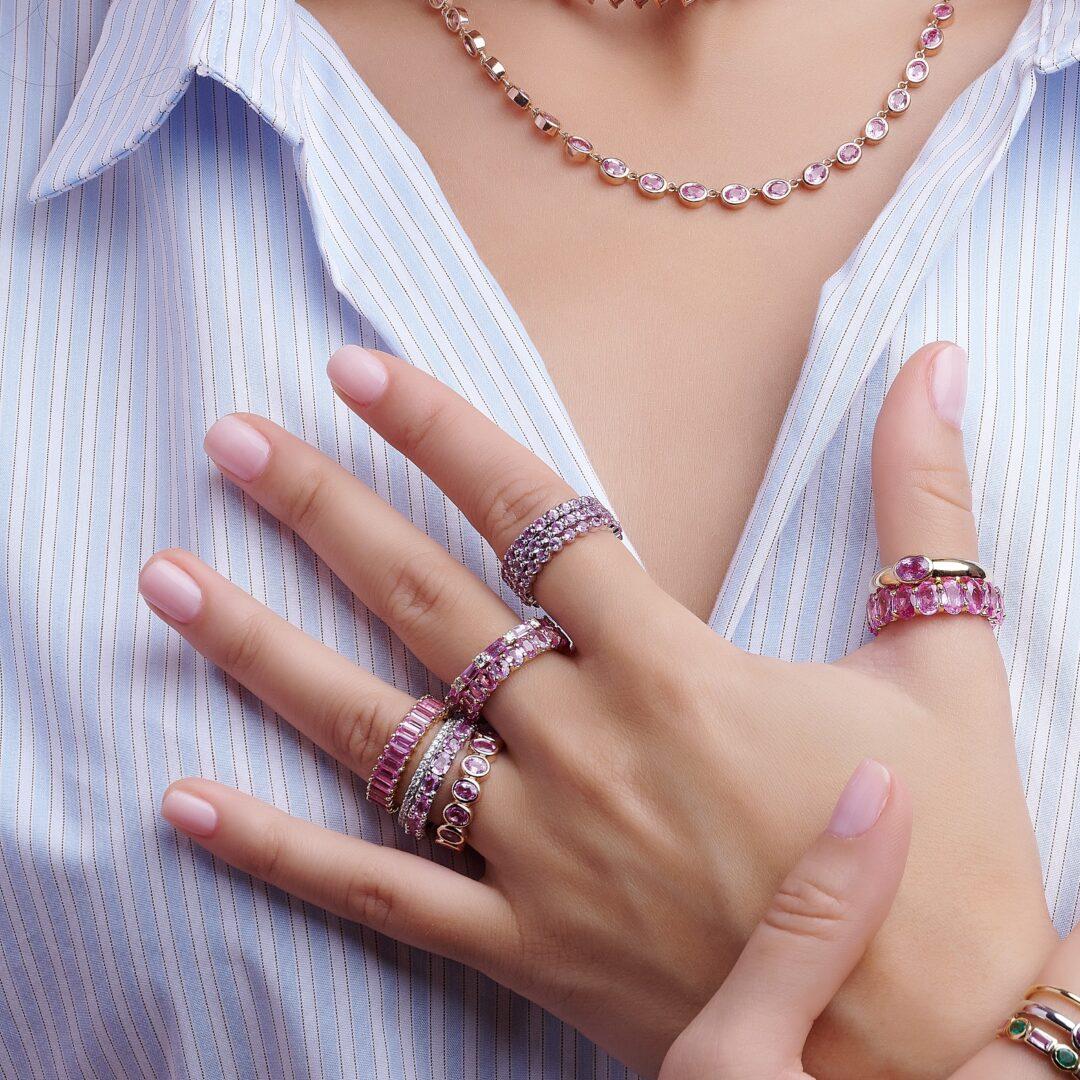 Magenta Melody Ring - Image 3