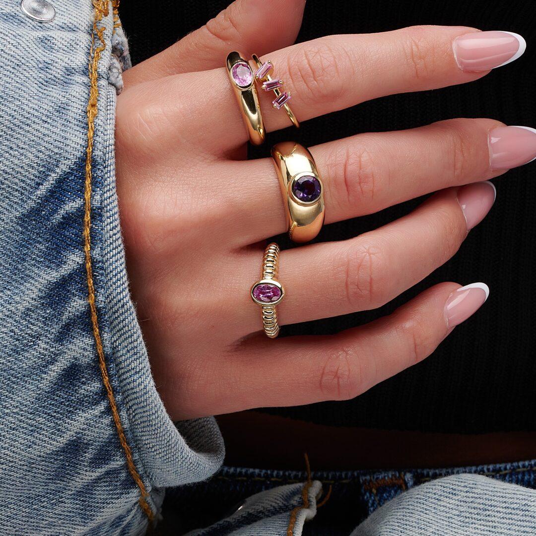 ⁦Pink Aura Ring⁩ - الصورة ⁦2⁩