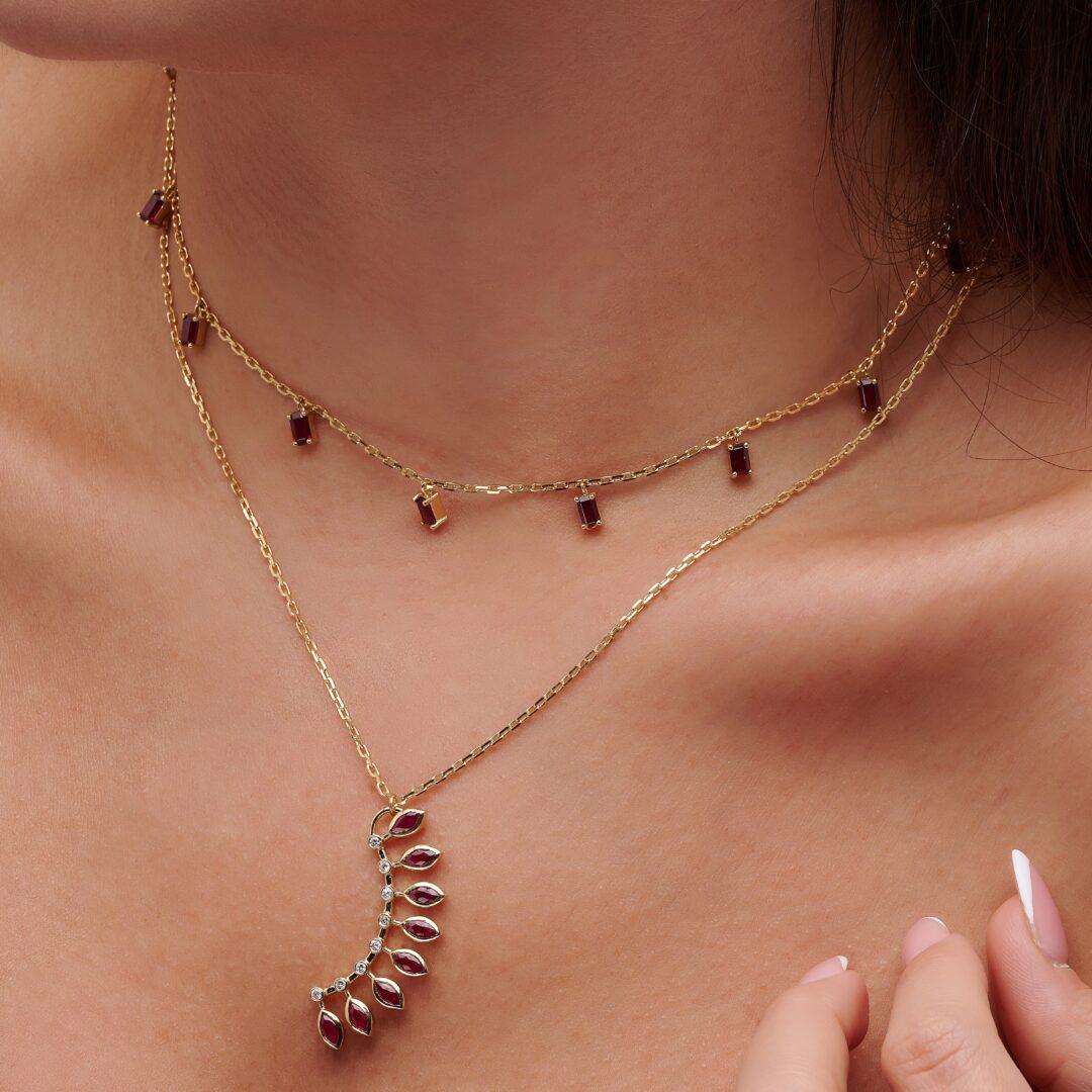 Ruby Rapture Necklace - Image 2