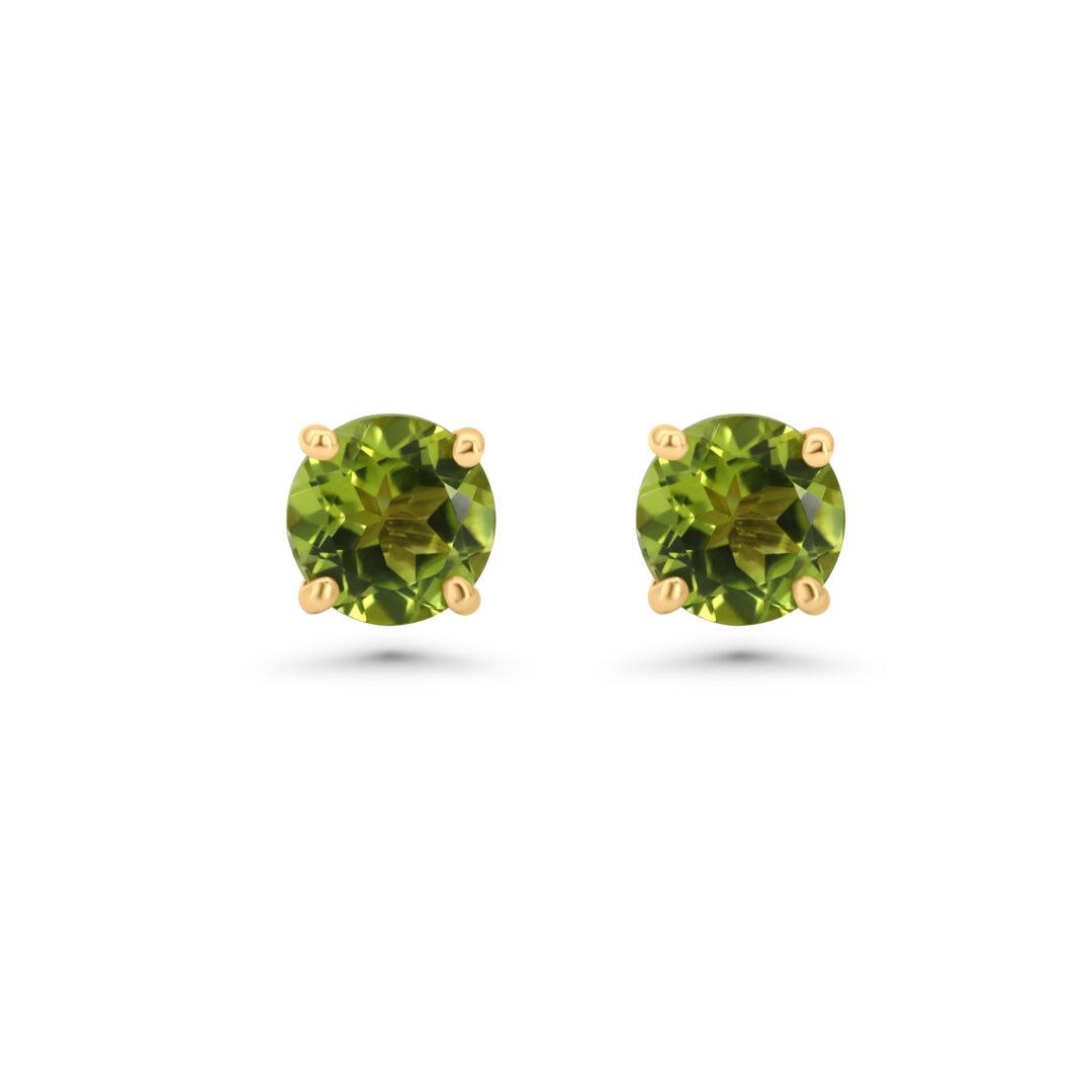 Olive Oasis Peridot Earrings
