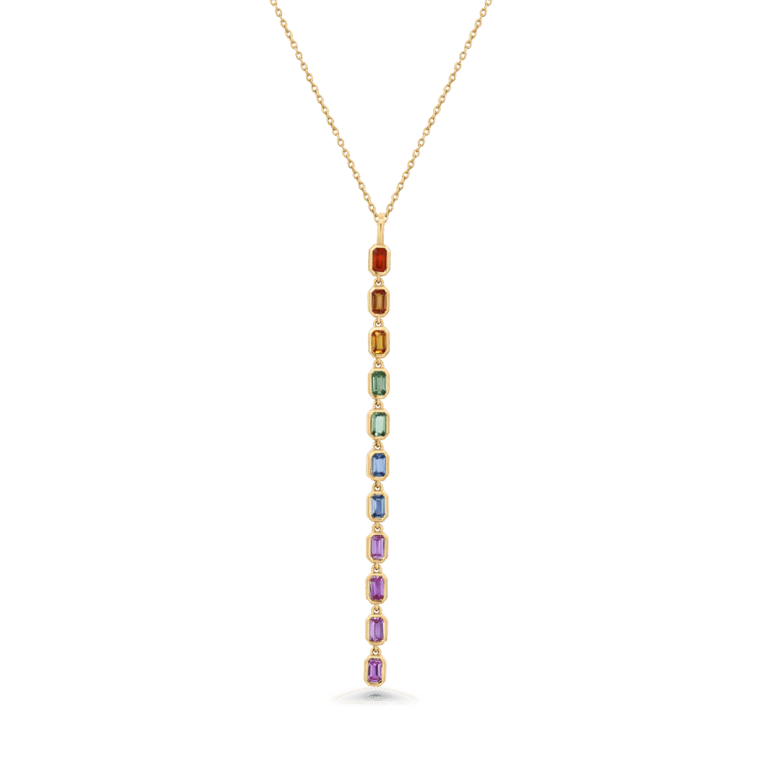 Sapphire Spectrum Necklace