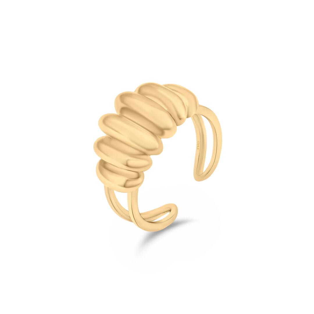 Half Dome Croissant Ring